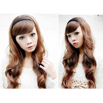 Schöne Perücke Mit Langen Haaren