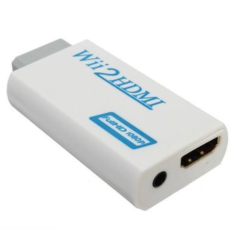 Wii HDMI Adapter + 3,5 Mm-Anschluss