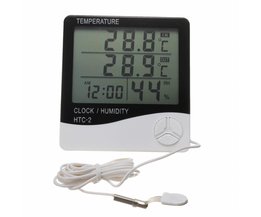 Schreibtisch Thermometer HTC-2