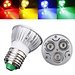 E27 3W LED-Lampe In Rot & Etc.