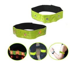 Neon LED-Armband 2Pcs