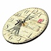 Retro Uhr Mit Eiffelturm