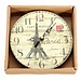 Retro Uhr Mit Eiffelturm