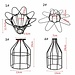 Weinlese-Eisen-Lampshade
