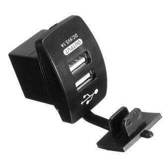 Dual USB Car Charger Ideal Für Die Telefon-Lade
