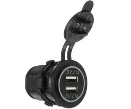 Handy-Ladegerät Motor Wasserdicht Mit 2 USB-Ports