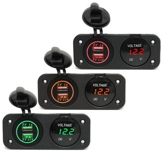 Voltmeter Mit USB-Anschluss