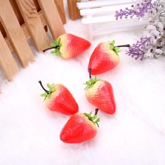 Gefälschte Erdbeeren 10 Stück