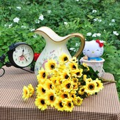 Künstliche Strauß Sonnenblumen