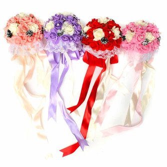 Brautstrauß Mit Künstlichen Blumen