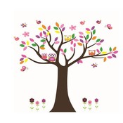 Aufkleber Baum-Entwurf