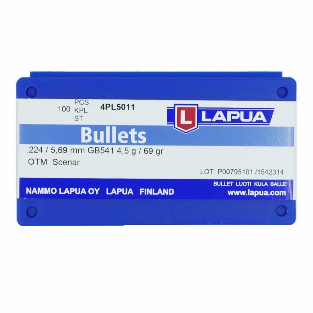Lapua Lapua Scenar Bullets .223 69gr