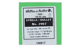 Sellier & Bellot Sellier & Bellot kogelkoppen Kal. .308 180gr Sellier & Bellot Sellier & Bellot kogelkoppen Kal. .308 180gr
