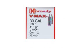 Hornady Bullets Hornady .30 V-Max 110 grain .308 Hornady Bullets Hornady .30 V-Max 110 grain .308