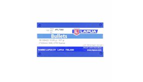 Lapua Kogelkoppen Lapua Scenar .308 - 167 grain  4PL7069 Lapua Kogelkoppen Lapua Scenar .308 - 167 grain  4PL7069