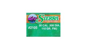 Sierra Kogelkoppen Sierra Pro Hunter .30 FMJ 110 grain 2105 Sierra Kogelkoppen Sierra Pro Hunter .30 FMJ 110 grain 2105