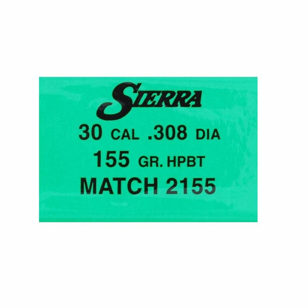 Sierra Kogelkoppen Sierra Matchking .30 HPBT Match 155 grain 2155