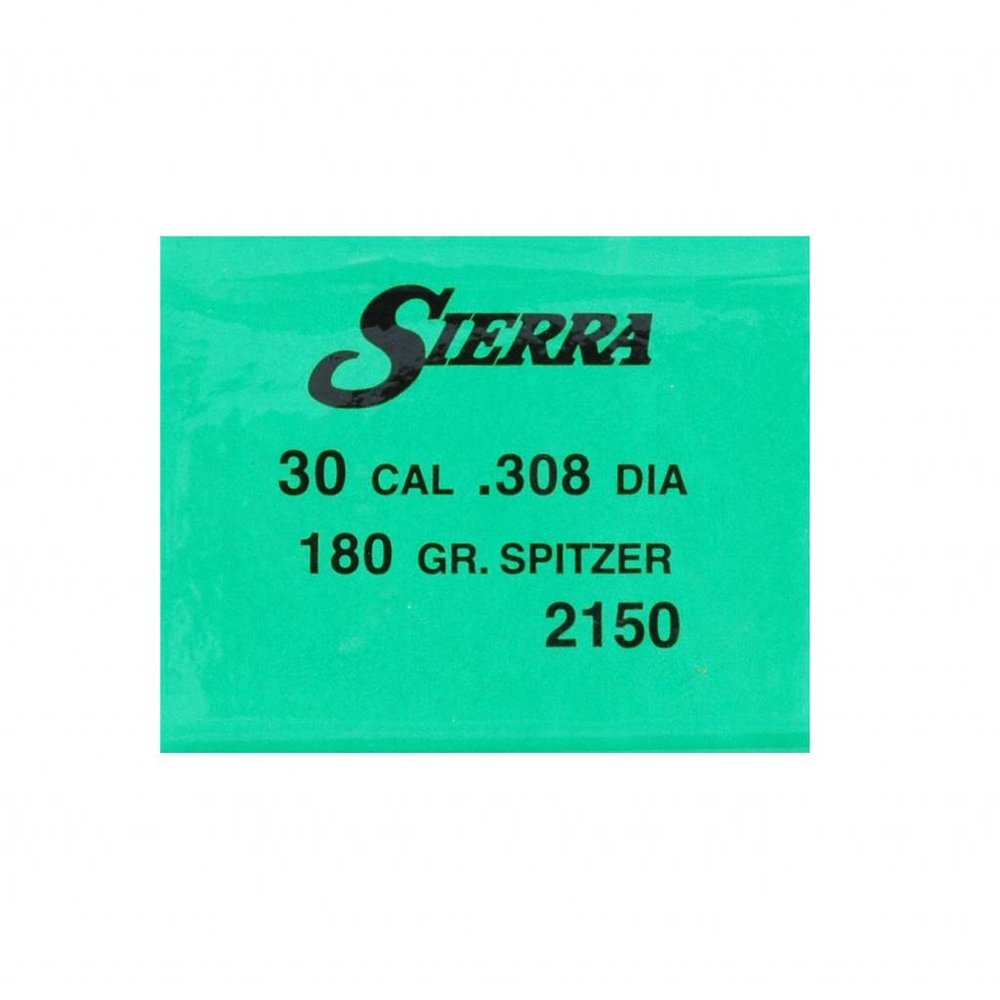 Sierra Kogelkoppen Sierra Pro Hunter .30 SPT 180 grain 2150