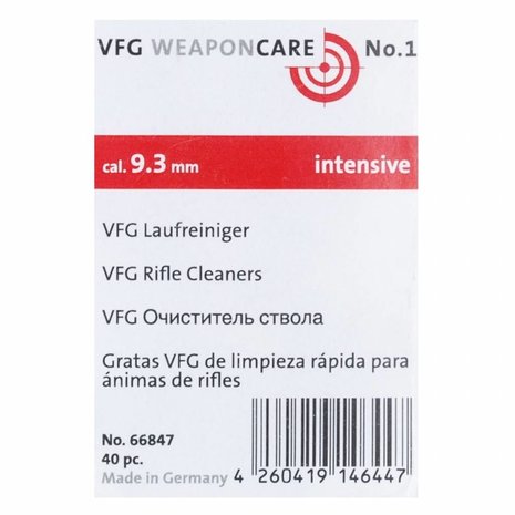 VFG VFG Loopreiniger intensive 9.3 mm