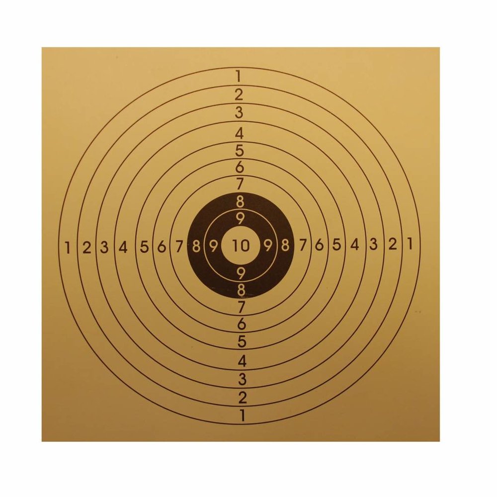 Hatsan Target paper Hatsan 14x14 cm