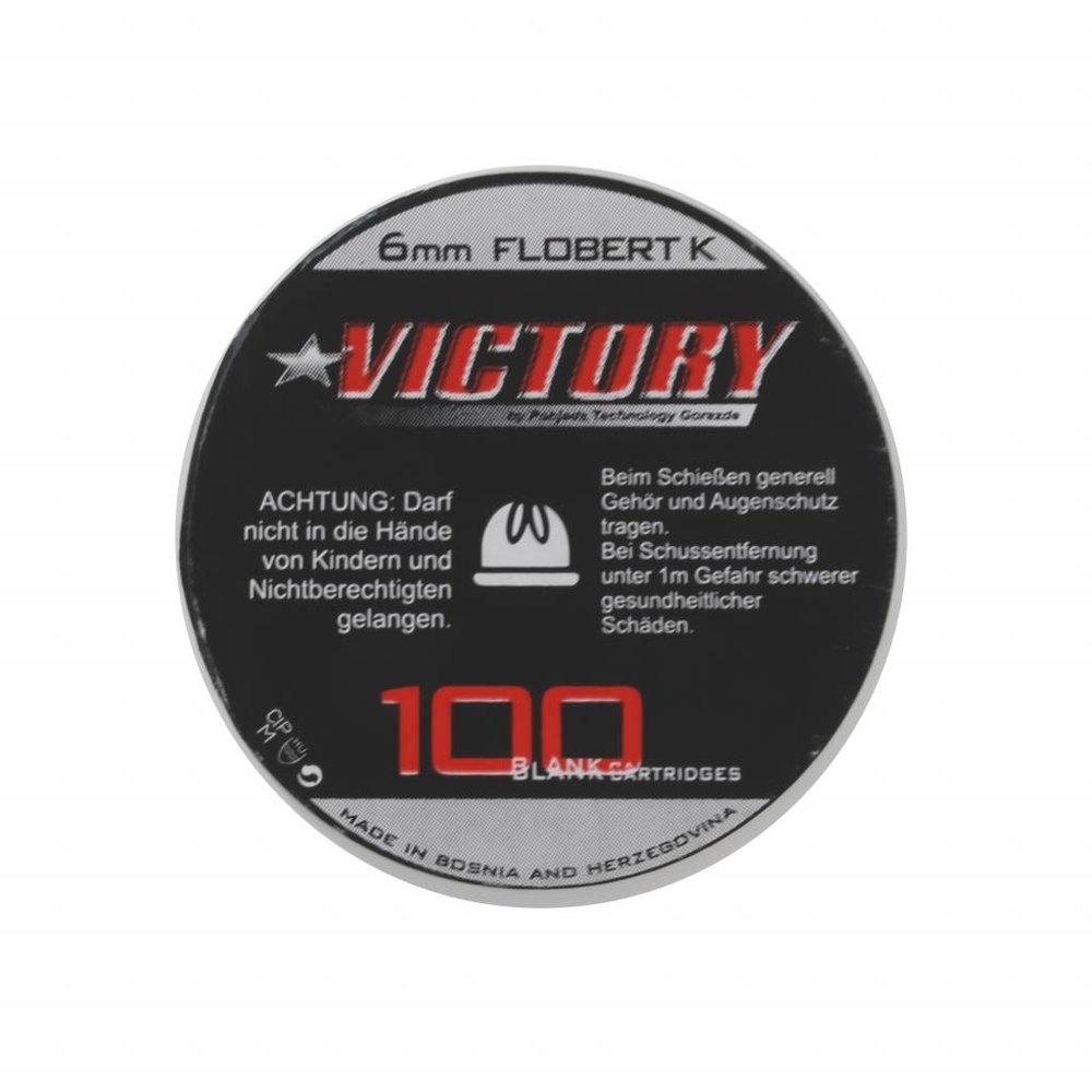 Victory Victory 6mm Flobert Crimped Blancs