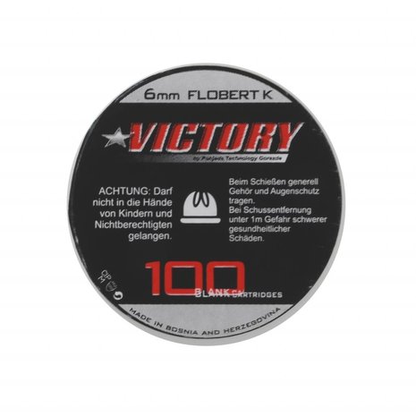 Victory Victory 6mm Flobert Crimped Blancs