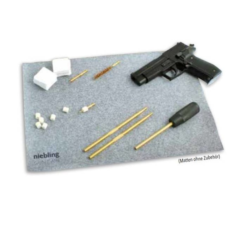 Niebling Wapen reinigingsmat voor pistool en revolver