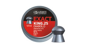 JSB  JSB Exact King .25 Diabolo 6,35mm 25,39gr (350) JSB  JSB Exact King .25 Diabolo 6,35mm 25,39gr (350)
