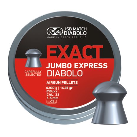 JSB  JSB Exact Jumbo Express  Diabolo 5,52mm 14,35 gr