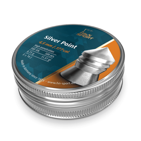 Haendler & Natermann H&N Silver Point 11,57gr. 4.5mm.