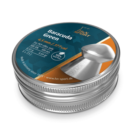Haendler & Natermann H&N Baracuda Green  4,5mm 6.64gr