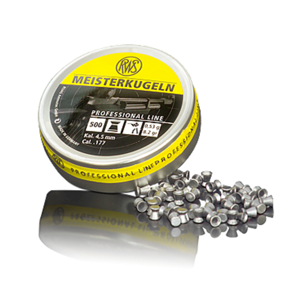 RWS Meisterkugeln 8,2gr. 4.5mm by RWS