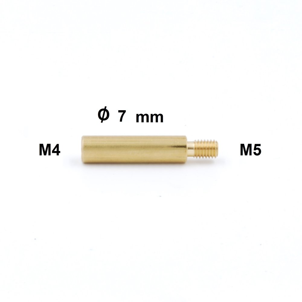 Ballistol Cleaning Rod Adapter Niebling M4 internal thread to  M5 external  thread