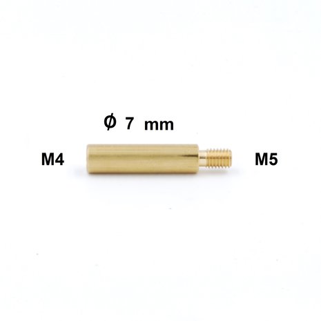 Ballistol Cleaning Rod Adapter Niebling M4 internal thread to  M5 external  thread