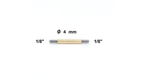 Poetsstok Adapter Dewey 1/8" naar 1/8"
