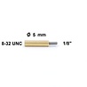 Poetsstok Adapter Hoppe's 8-32 binnendraad - 1/8" buitendraad Poetsstok Adapter Hoppe's 8-32 binnendraad - 1/8" buitendraad