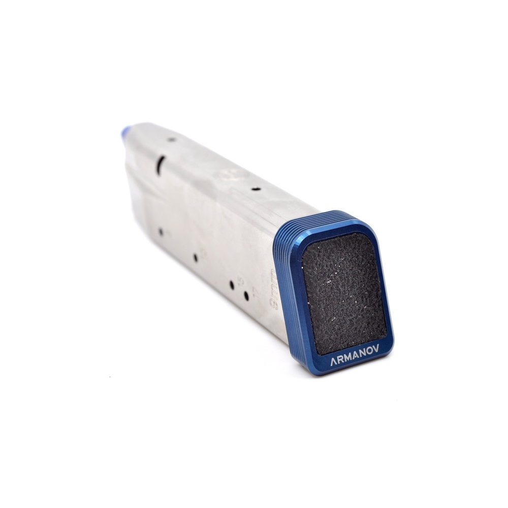 Armanov Armanov Magazine Base Pad +1rnd voor CZ Shadow 2, CZ 75B, SP01 – RACE Armanov Armanov Magazine Base Pad +1rnd voor CZ Shadow 2, CZ 75B, SP01 – RACE