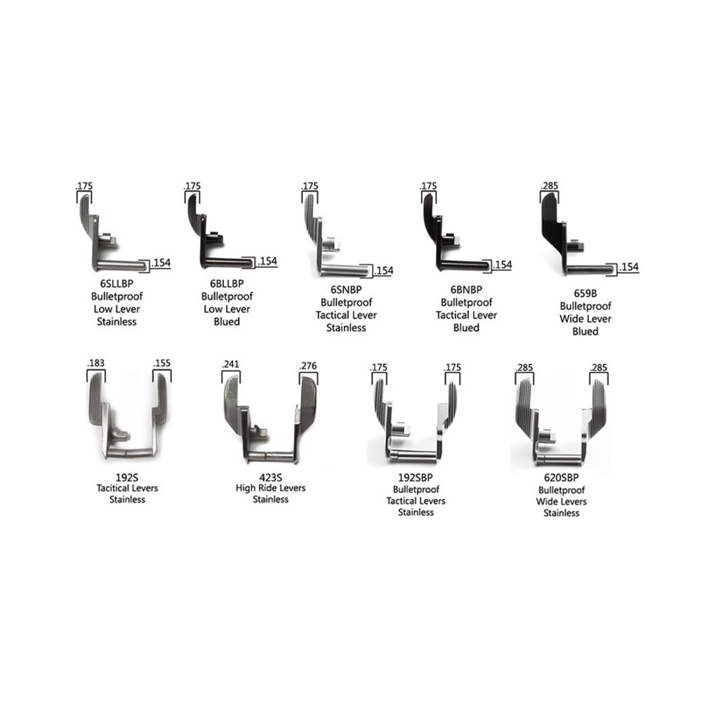 Wilson Combat Wilson Combat 1911 Thumb Safety, Wide Competition Lever