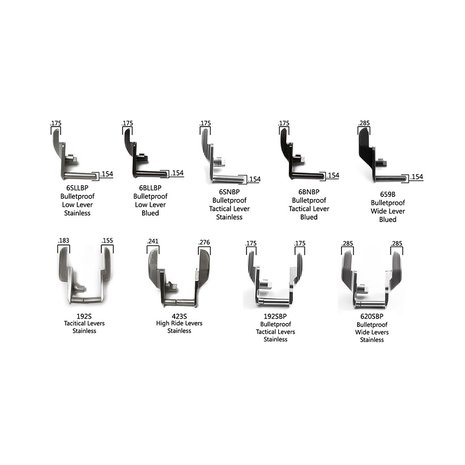 Wilson Combat Wilson Combat 1911 Thumb Safety, Wide Competition Lever