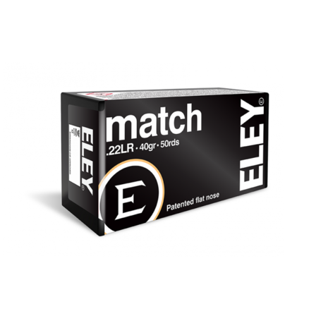 ELEY Match .22 LR ammunition by Eley ELEY Match .22 LR ammunition by Eley