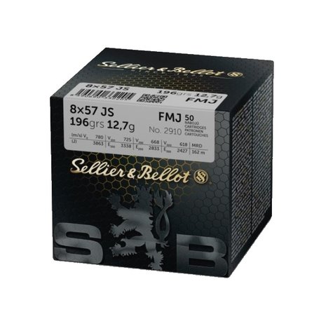 Sellier & Bellot 8x57 Munitie van Sellier & Bellot Sellier & Bellot 8x57 Munitie van Sellier & Bellot