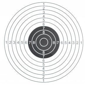 Shooting targets and shooting cards Shooting targets and shooting cards
