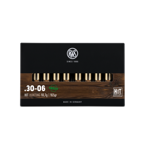 RWS .30-06 HIT GREEN Hunting Ammunition by RWS RWS .30-06 HIT GREEN Hunting Ammunition by RWS