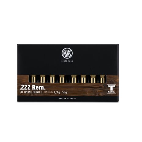 RWS  .222 Rem. jachtmunitie van RWS