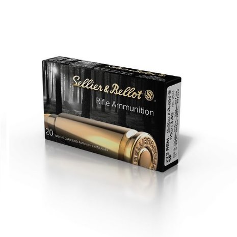 Sellier & Bellot .223 Rem Soft Point Munitie van Sellier & Bellot