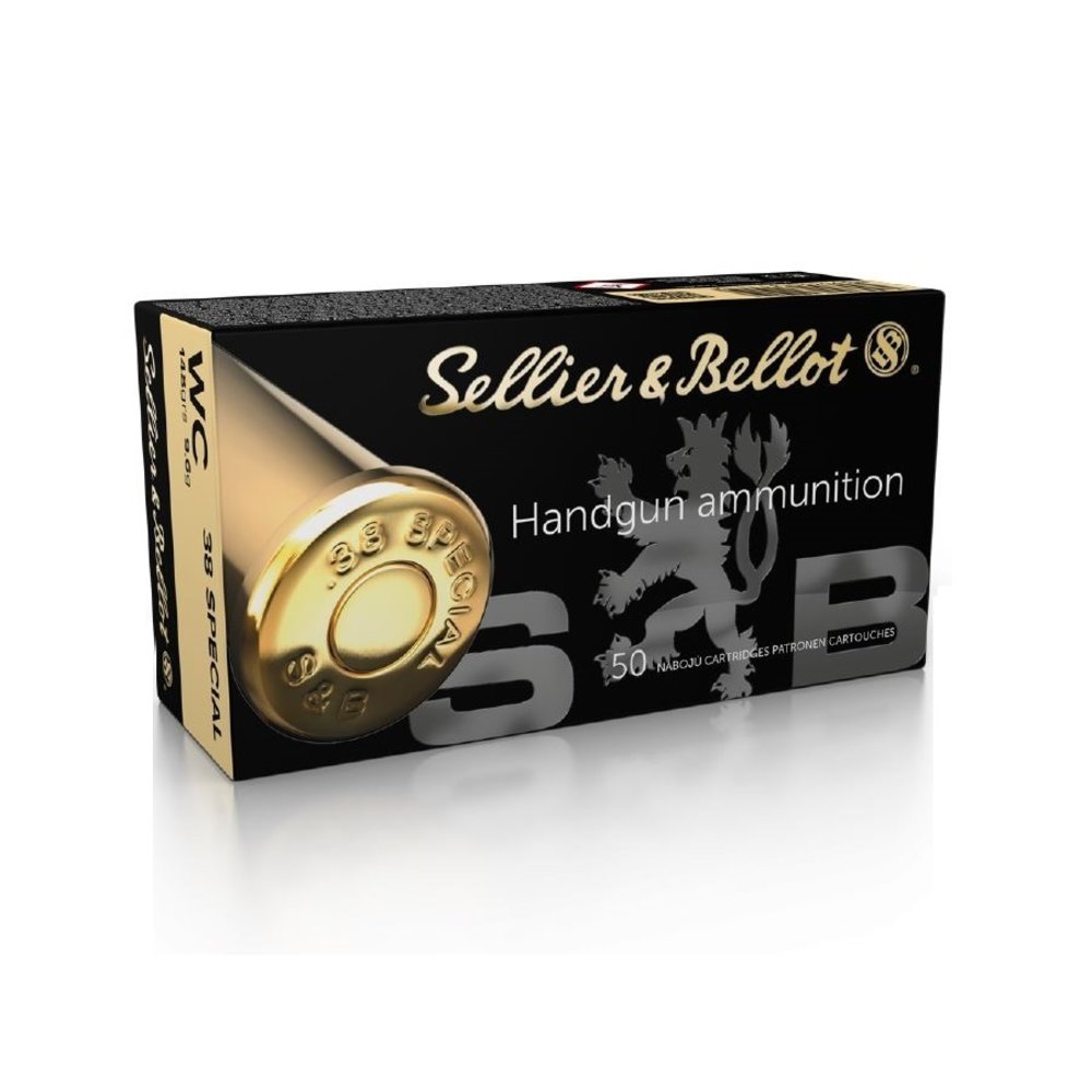 Sellier & Bellot .38 Special muntie van Sellier & Bellot Sellier & Bellot .38 Special muntie van Sellier & Bellot