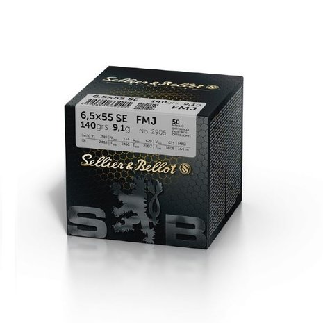 Sellier & Bellot 6,5 X 55 SE Munitie van Sellier & Bellot Sellier & Bellot 6,5 X 55 SE Munitie van Sellier & Bellot