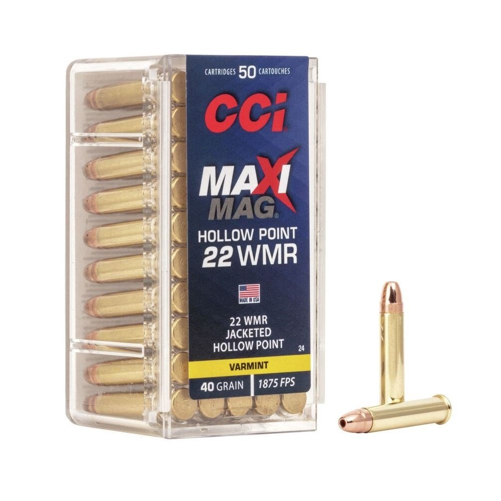 CCI  .22 WMR Hollow Point van CCI CCI  .22 WMR Hollow Point van CCI