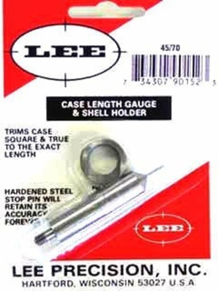 LEE Lee 90152 Length Gauge & Shellholder 45/70 Government LEE Lee 90152 Length Gauge & Shellholder 45/70 Government