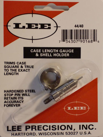 LEE Lee 90168 Length Gauge & Shellholder 44/40 WCF LEE Lee 90168 Length Gauge & Shellholder 44/40 WCF